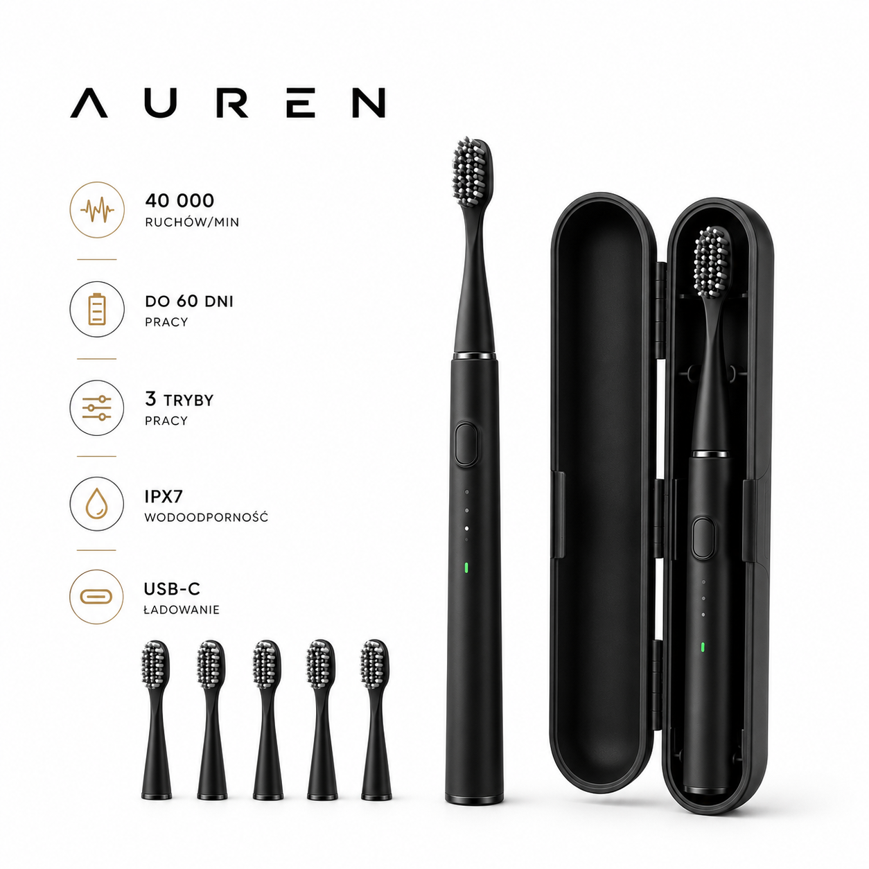 Szczoteczka Soniczna Auren M200